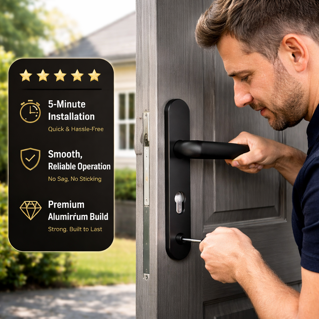 Black Door Handle
