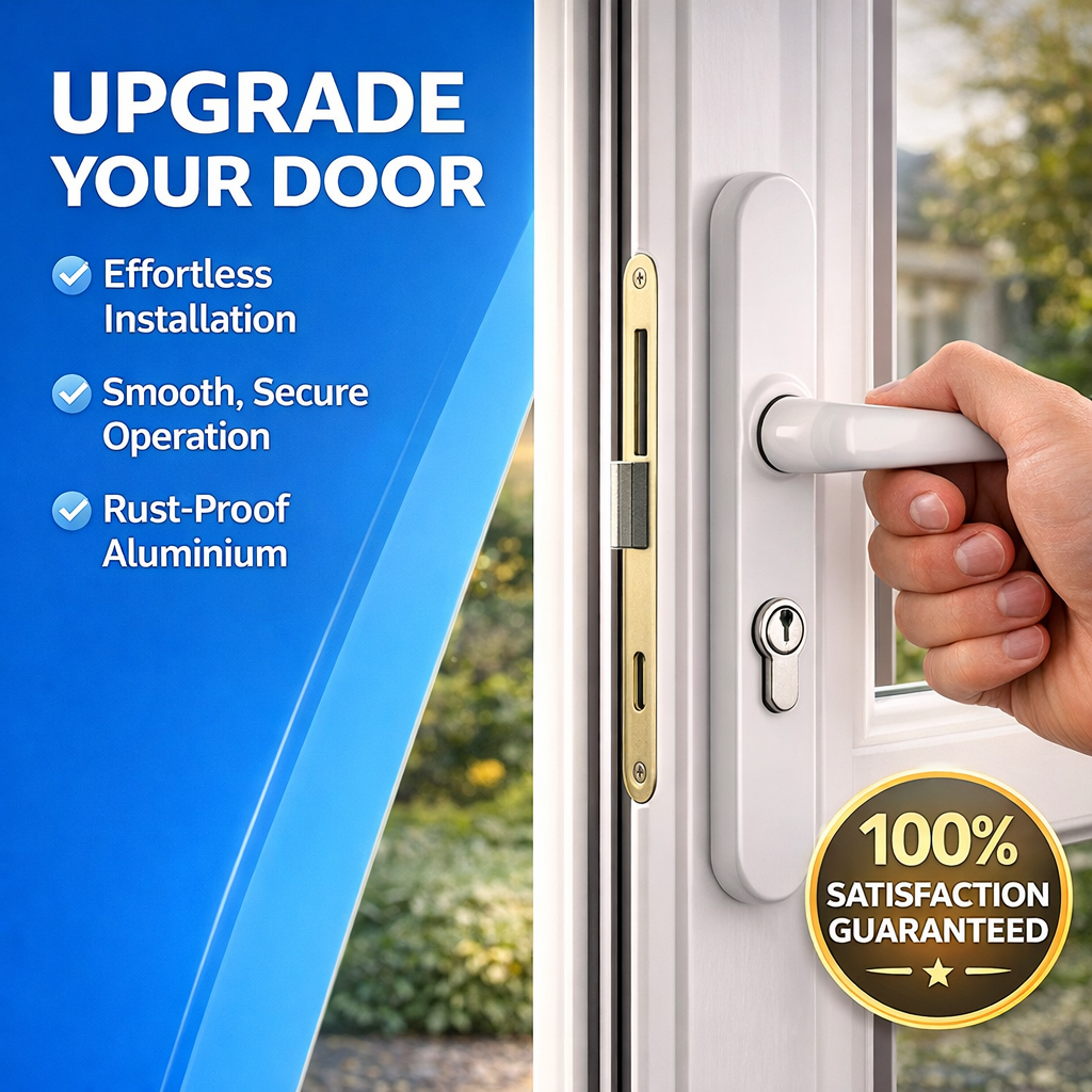 White Door Handle